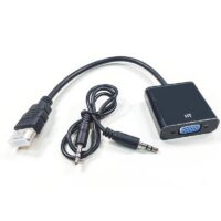 Convertisseur HDMI vers VGA | Adaptateur HDMI avec audio à Goma – Kibetech