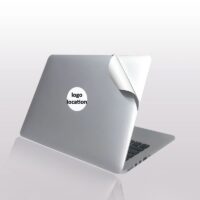 Autocollant blanc de protection laptop