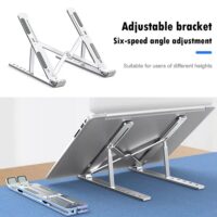Support en aluminium pour laptop et tablette