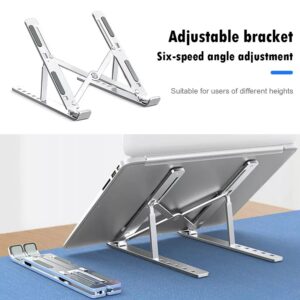 Support en aluminium pour laptop et tablette