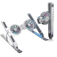 Support Ventilateur Laptop Gaming Goma RDC – Stand RGB Réglable