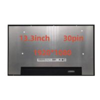Écran laptop 13.3 eDP 30 pins pour 830 G5, 830 G6, 730 G5, 730 G6, X330, X390, X13 Gen 1, X13 Gen 2, 5300, 5310, 5320, 7300, 7310, 7320, XPS 13 9370, XPS 13 9380, XPS 13 7390, UX333, UX325, U739, B3300, MateBook 13, Swift 3 SF313