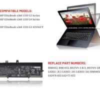 BM04XL Compatible HP EliteBook X360 1030 G3 , 1030 G4