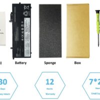 Batterie L17C6P71, L17L6P71, L17M6P71, 01AV474, 01AV475, 01AV476 pour Lenovo ThinkPad X1 Carbon Gen 6 (2018)