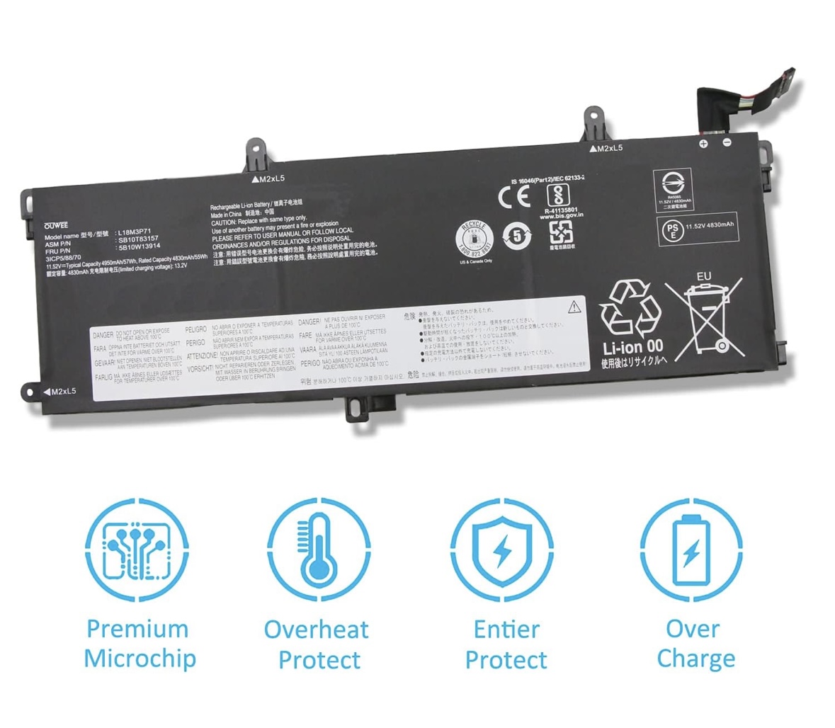 Batterie Lenovo T590 Ă Goma