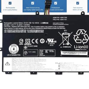 Batterie Lenovo 45N1750 compatible ThinkPad Yoga 11E