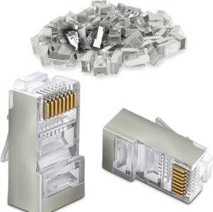 SFTP RJ45 CAT.6 8P8C 100 pièces/sac