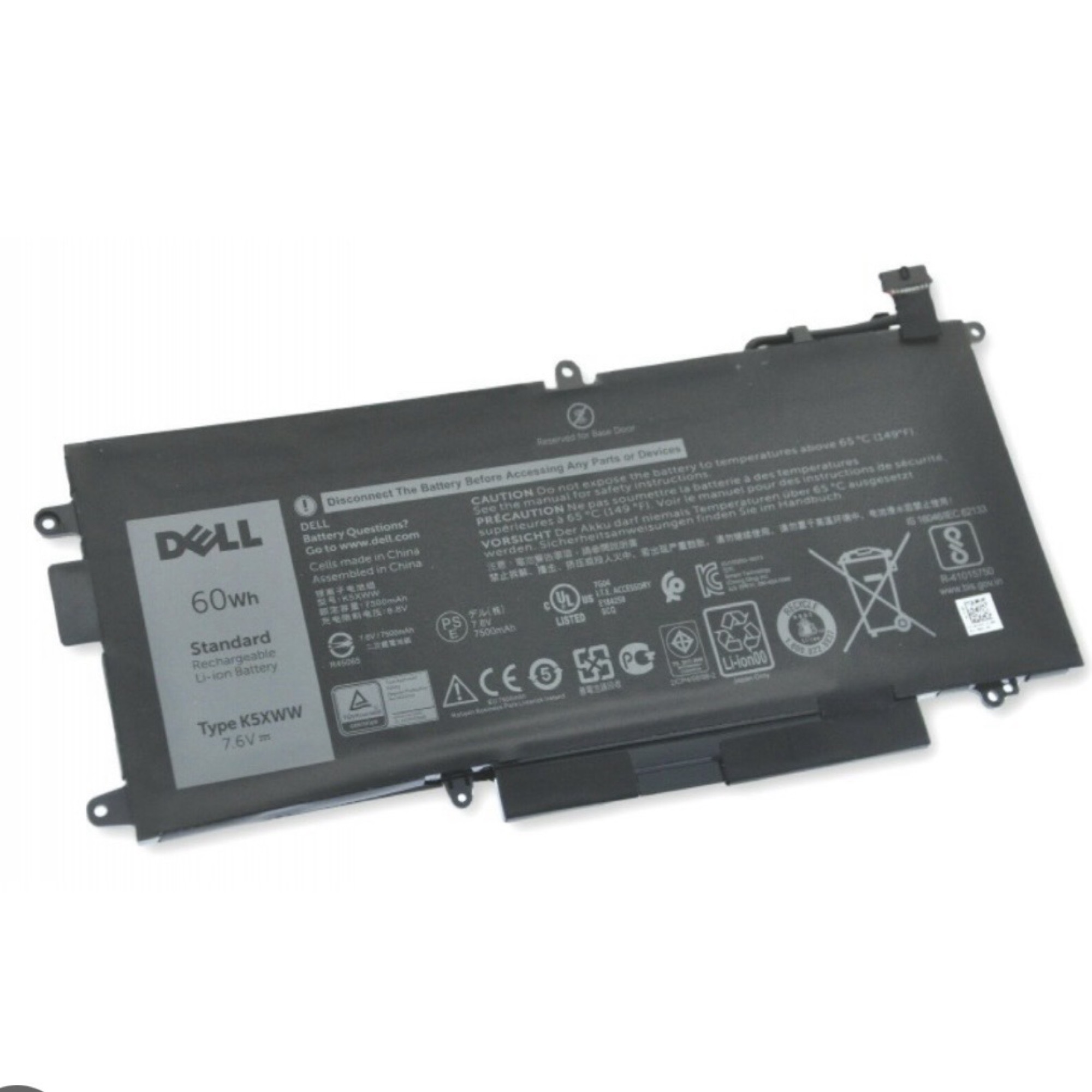 batterie-dell-k5xww-latitude-5480-5490-rdc-goma