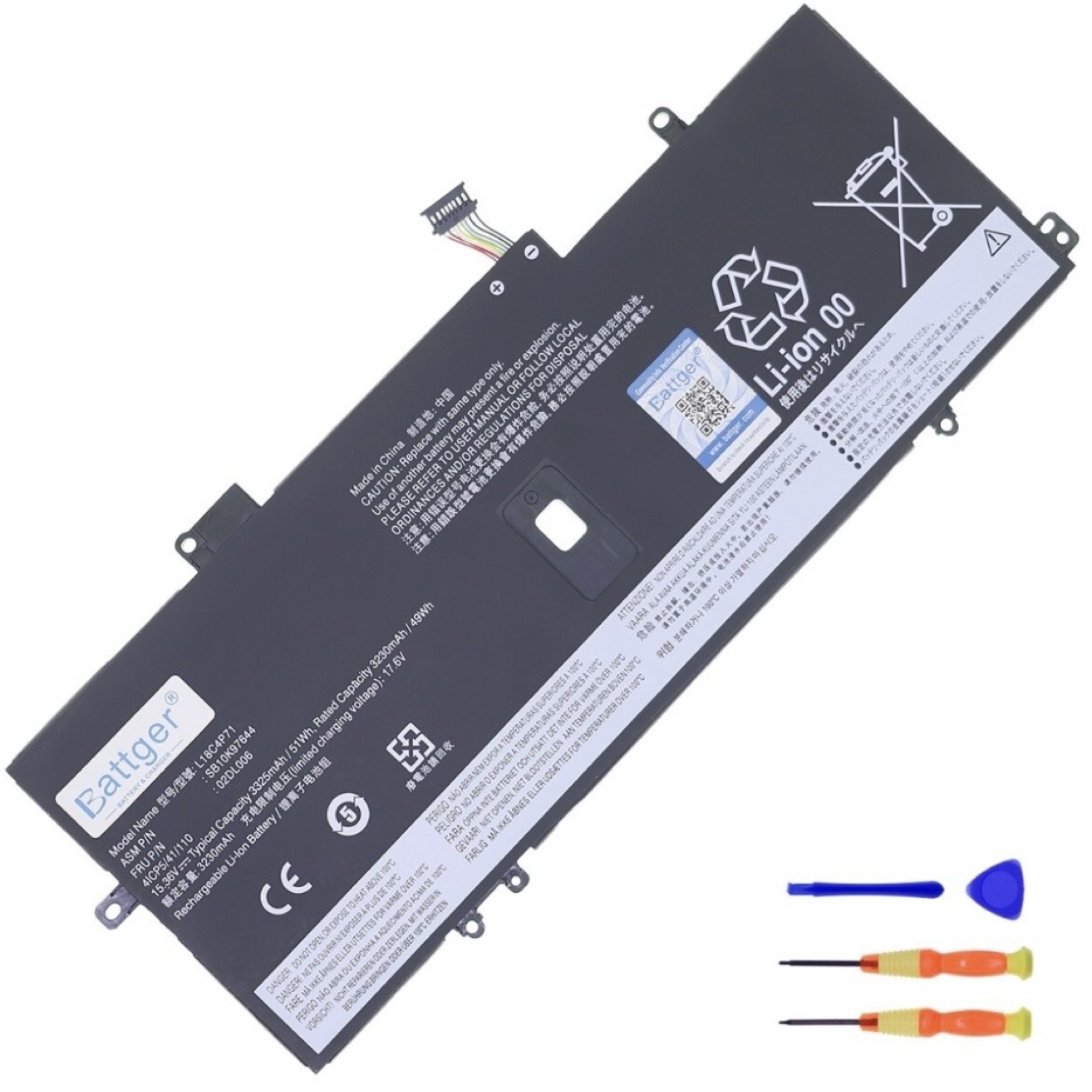 batterie-lenovo-l18c4p71-thinkpad-x1-carbon-gen-7-8-rdc.