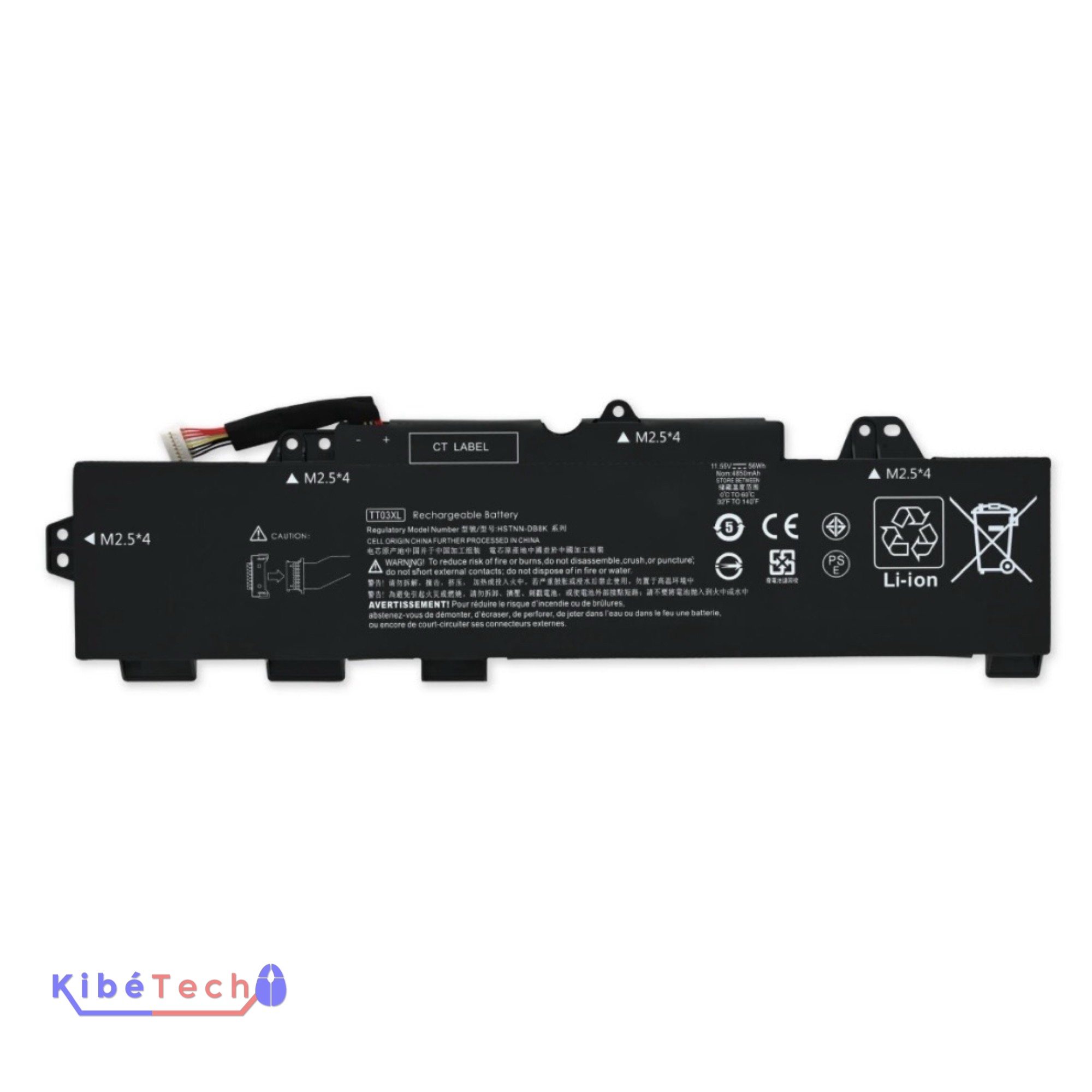 Batterie HP TT03XL pour ordinateur portable EliteBook 850 G4