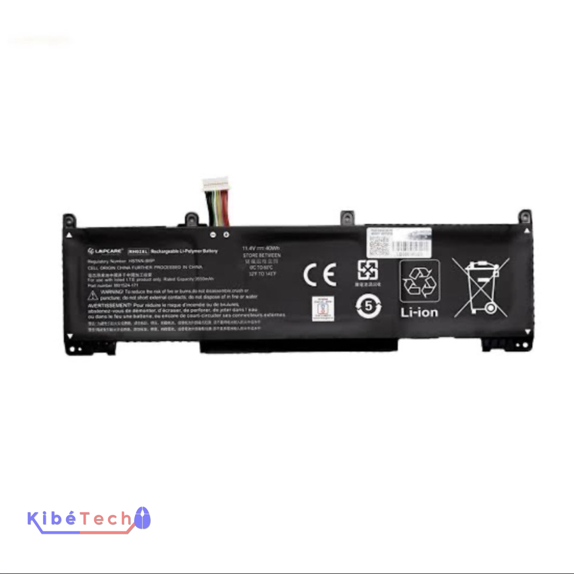 Batterie HP RH03XL pour ordinateur portable ProBook 450 G8