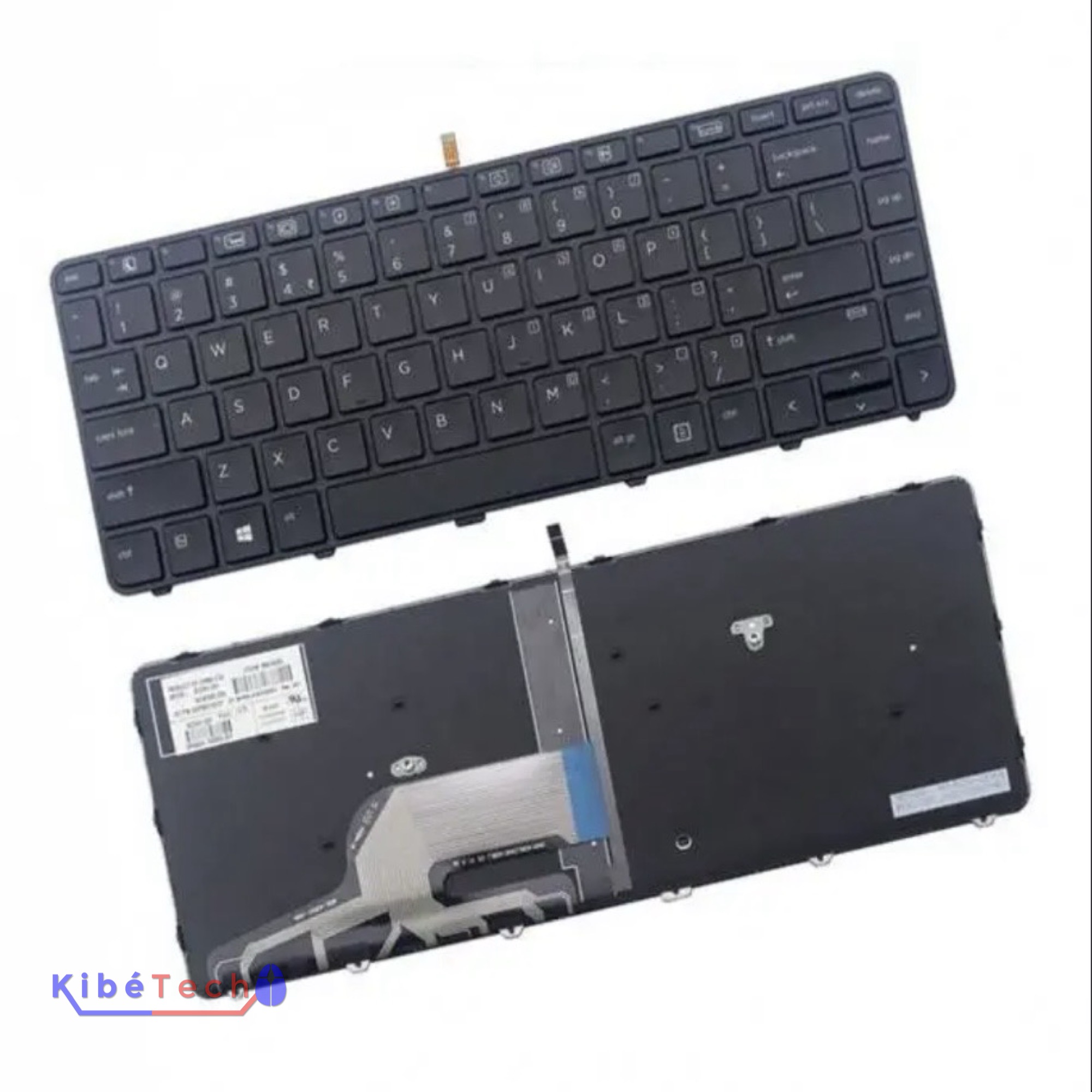 Clavier pour HP ProBook série 430 G4 et 440 G4 - Pièce professionnelle KibeTech RDC.