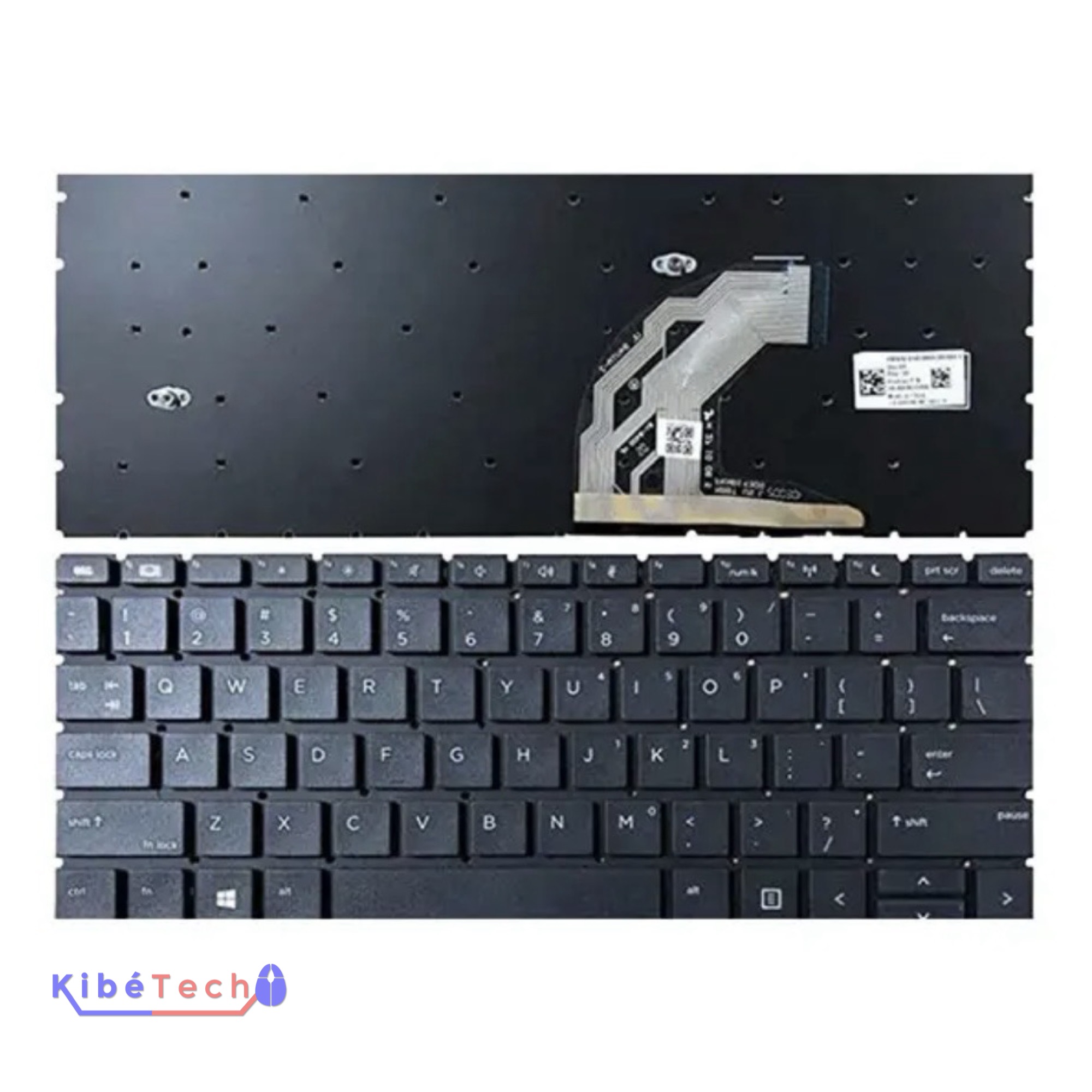 Clavier pour HP ProBook 430 G6 et 440 G6 - Pièce détachée professionnelle KibeTech RDC.