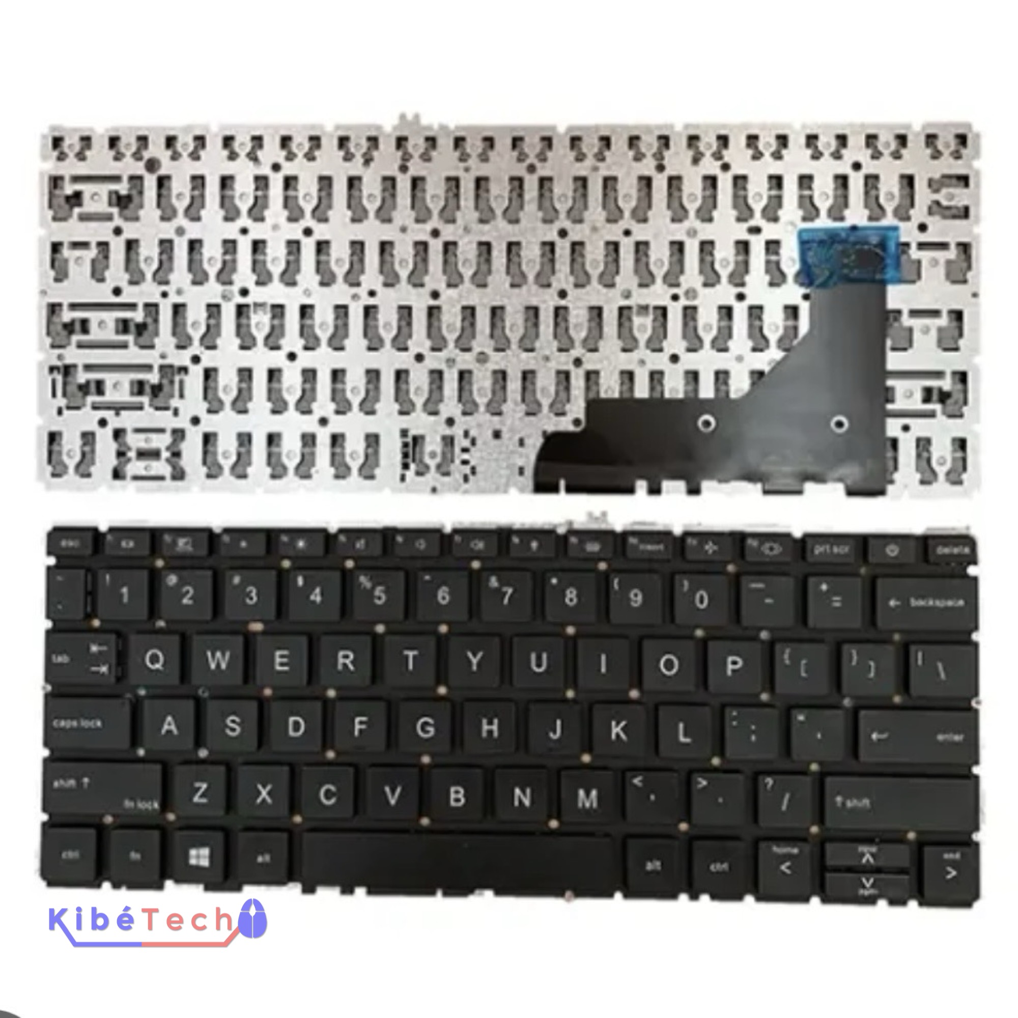 Clavier HP EliteBook 830 G7 compatible 830 G8 835 G7 835 G8 pour maintenance ordinateur portable KibeTech RDC