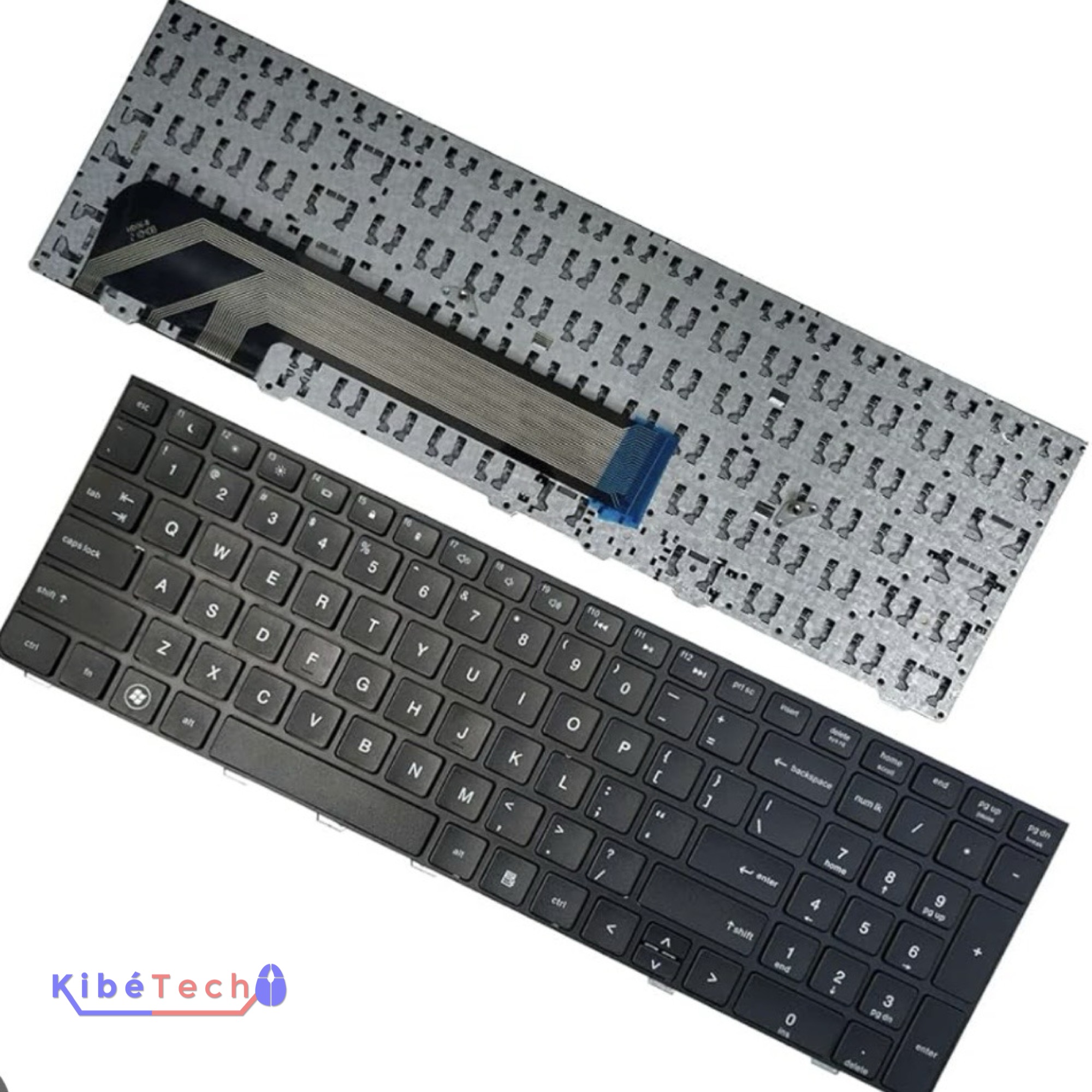 Clavier HP ProBook 4530S compatible 4535S 4730S 4735S pour réparation ordinateur portable KibeTech RDC