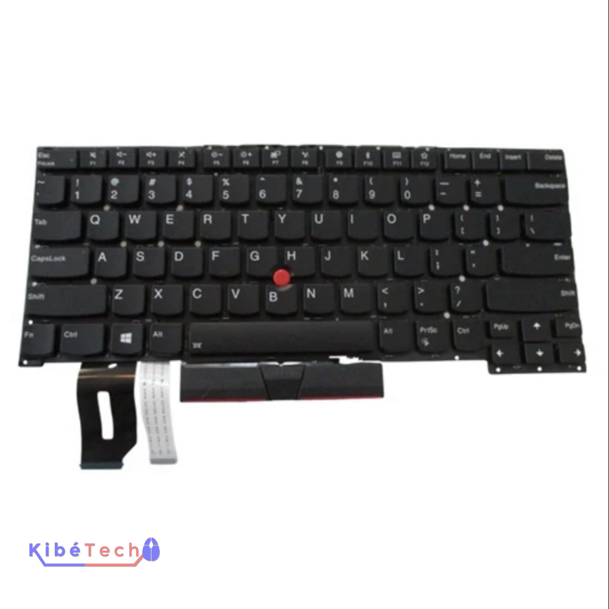 Clavier Lenovo ThinkPad T490s compatible T495s pour réparation ordinateur portable KibeTech RDC