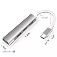 Hub USB-C vers 4 Ports USB 3.0 Haute Vitesse