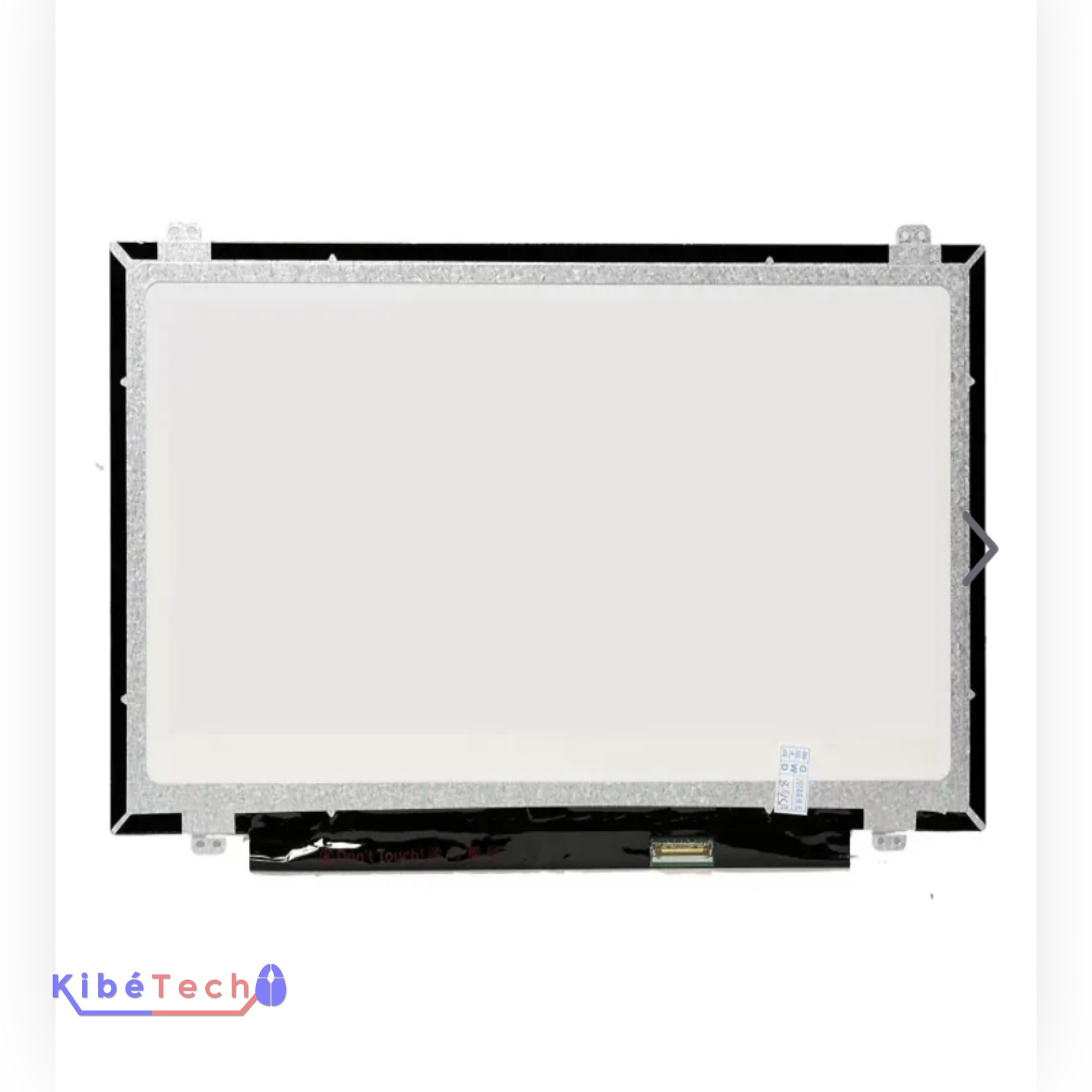 Écran LCD LED 13,3 pouces de remplacement pour HP ProBook 430 G3 et HP ProBook 430 G4, disponible en HD 1366×768 ou Full HD 1920×1080 avec connecteur eDP 30 broches, disponible chez KibeTech RDC.