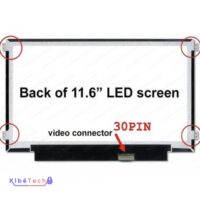 Écran LCD 11.6″ 30 Pin pour Dell Latitude 3150, 3160, 3180, 3190