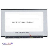 Écran LCD Gaming 15.6″ Full HD 144Hz 40 Pin eDP pour Ordinateur Portable MSI, ASUS, Acer, HP, Dell, Lenovo