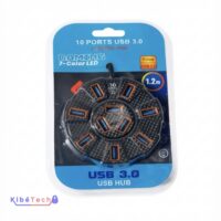 Hub USB 3.0 10 Ports | Multiport High Speed 5Gbps | Hub USB pour PC, Laptop et Mac