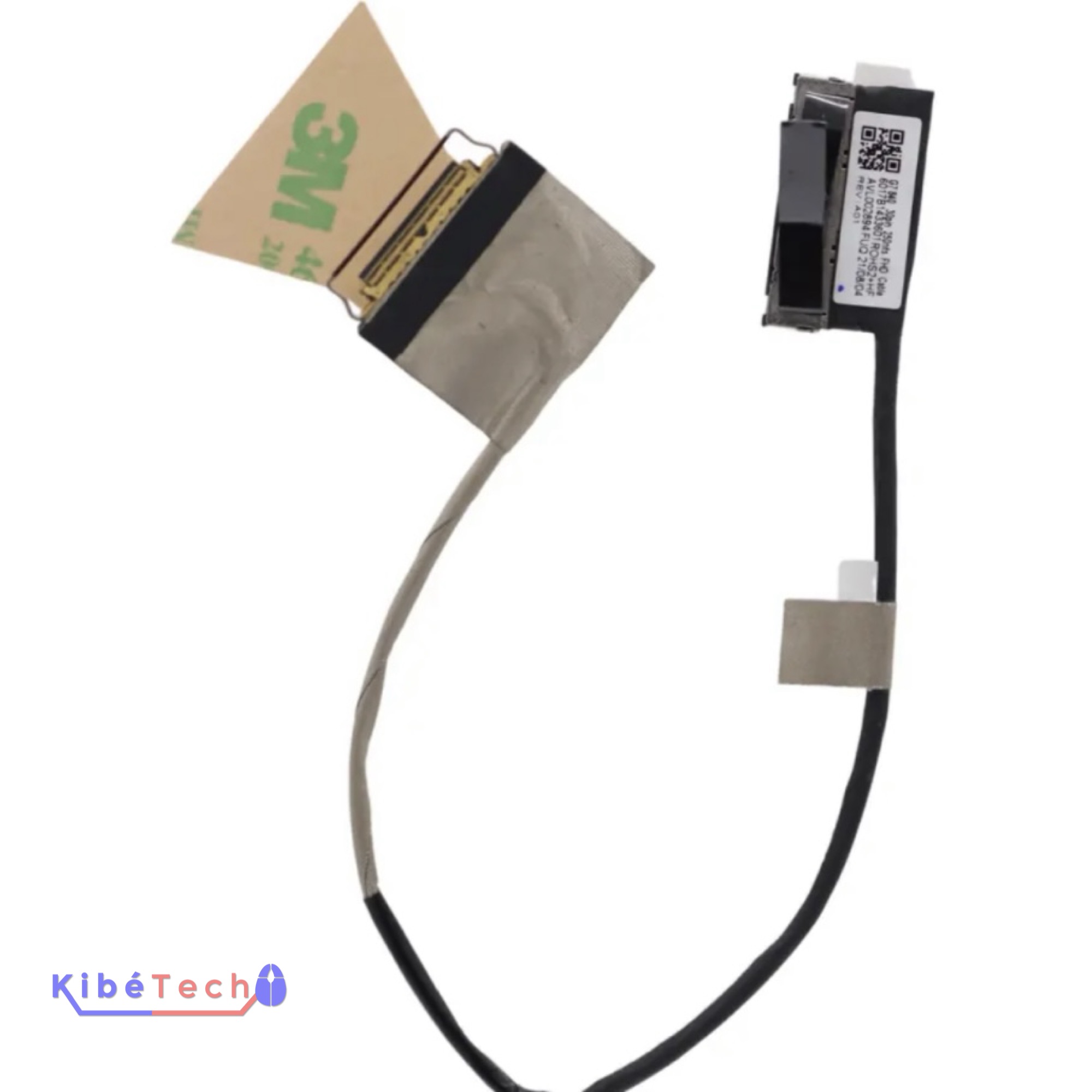 Câble écran EDP 30 pins pour remplacement sur HP ProBook 840 G5 et G6, pièce détachée laptop business