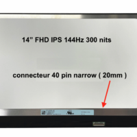 Ecran 14.0 pouces 40 pins