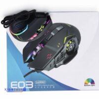 Souris Gaming EO3 Noire avec RGB | USB Filaire